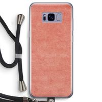 Marrakech Walls: Samsung Galaxy S8 Transparant Hoesje met koord
