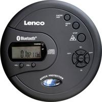 Lenco CD-300BK - Tragbarer Bluetooth® CD-MP3-Player mit Anti-Shock Discman