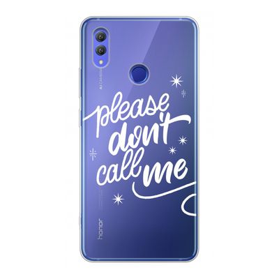 Don't call: Honor Note 10 Transparant Hoesje