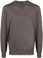 Boggi Milano fine-knit cashmere jumper - Marron