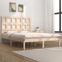 Bedframe zonder matras massief grenenhout 160x200 cm