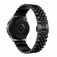 Garmin Forerunner 570 (42mm) / 55 / 245 / 645 - Stalen band - Zwart