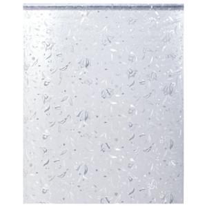 VidaXL Raamfolie bloemenpatroon mat 90x500 cm pvc