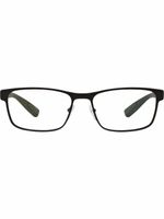 Prada Linea Rossa lunettes de vue Lifestyle à monture rectangulaire - Noir