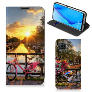 Huawei P40 Lite Book Cover Amsterdamse Grachten