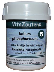 Vita Reform Vitazouten Nr. 5 Kalium Phosphoricum 120st