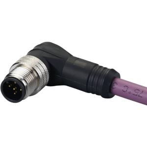 ifm Electronic E12215 Verbindingskabel Aantal polen (sensoren): 5 Stekker, haaks 6 m 1 stuk(s)