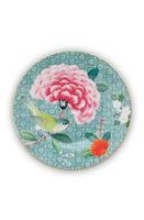 Pip Studio Blushing Birds Petit Four Blauw 12 cm - thumbnail