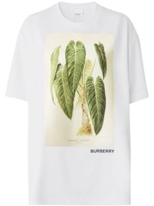 Burberry t-shirt imprimé à manches courtes - Blanc