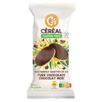 Cereal rijstwafel m pure choc glutenv