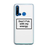 My energy: Huawei P20 Lite (2019) Transparant Hoesje