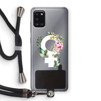 Venus: Samsung Galaxy A31 Transparant Hoesje met koord