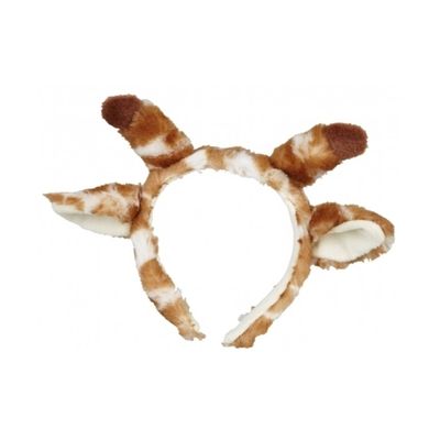 Giraffe Dieren Verkleed Oren Diadeem Kids - Verkleedhaardecoratie