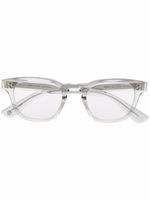 Garrett Leight lunettes de vue à monture transparente - Tons neutres