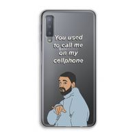 Hotline bling: Samsung Galaxy A7 (2018) Transparant Hoesje