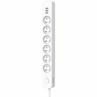 Stopcontactenstrip 6 Tomas met Interruptor QUARX (1,5 m)