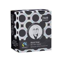 Fair Squared Zeepblok - black soap