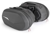GIVI Sport-T ST609 easy lock, Zachte zijkoffers voor de moto, 25+25l