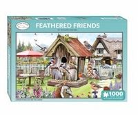 Feathered Friends Puzzel 1000 Stukjes - thumbnail