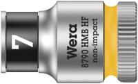 Wera 8790 HMB HF Zyklop Hand- en Machinedop, met 3/8"-aandrijving met vasthoudfunctie, 7.0 x 29.0 mm - 1 stuk(s) - 05003741001