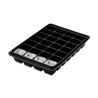 Sareva IJsblokjesvorm - 28 vierkante ijsblokjes - Siliconen - Easy Release - Herbruikbaar - thumbnail