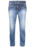 DSQUARED2 jean skinny à coupe courte - Bleu - thumbnail