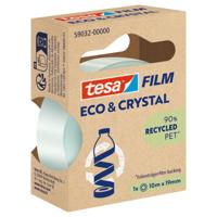 Plakband tesa eco crystal 59032 19mmx10m tr | 120 stuks