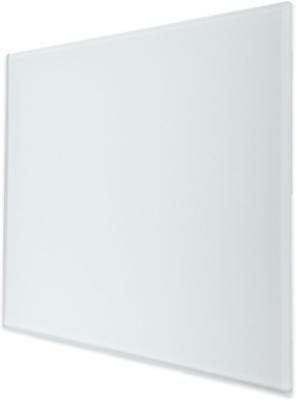 Whisper Design Ventilatierooster Vierkant (afvoer & Toevoer) Ø100mm - Vlak Glas - Mat Wit