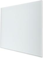 Whisper Design Ventilatierooster Vierkant (afvoer & Toevoer) Ø100mm - Vlak Glas - Mat Wit