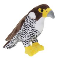 Pluche knuffel dieren Slechtvalk roofvogel van 18 cm   - - thumbnail