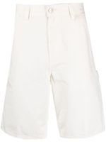 Carhartt WIP short en coton à patch logo - Blanc