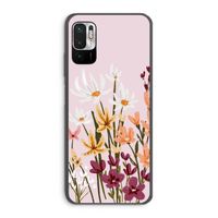 Painted wildflowers: Xiaomi Redmi Note 10 5G Transparant Hoesje