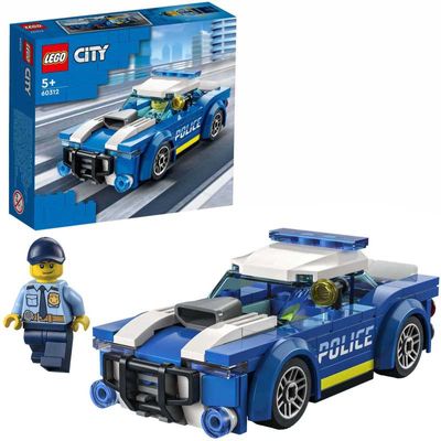 City - Politiewagen Constructiespeelgoed