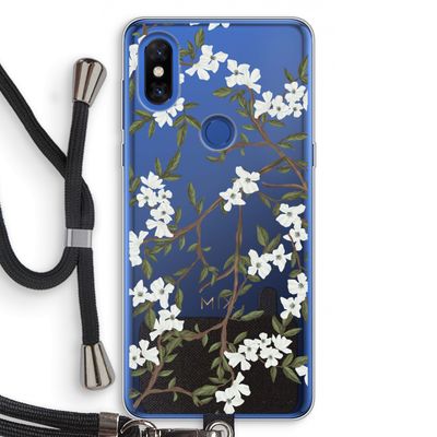 Blossoming spring: Xiaomi Mi Mix 3 Transparant Hoesje met koord