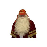 Sinterklaas werk mijter/pet - verkleedkleren - sinterklaas - accessoires