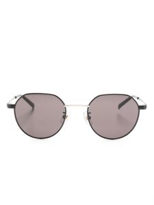 Dunhill lunettes de soleil teintées à monture ronde - Noir