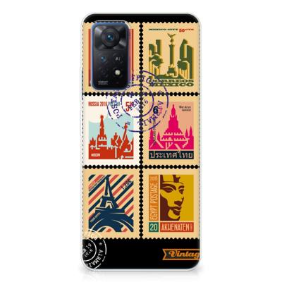 Xiaomi Redmi Note 11 Pro 5G | Silliconen Back Cover | Postzegels