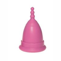 Fair Squared Menstruatiecup - 100% natuurlijk rubber (Maat: Size L - roze)