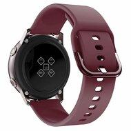 Siliconen sportband - Bordeaux - Xiaomi Mi Watch / Xiaomi Watch 2 / Xiaomi Watch S1 / S2 / S3 / S4