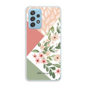 Sweet heaven geometrics: Samsung Galaxy A73 Transparant Hoesje