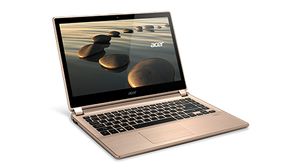 Acer Aspire V5-473P-5847 Notebook 35,6 cm (14") Touchscreen Vierde generatie Intel® Core™ i5 6 GB DDR3L-SDRAM 1000 GB HDD Windows 8.1 Champagne