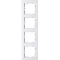 KOPP Paris HK05 4-voudig Afdekraam - Glanzend Wit - Modern Design