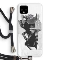 House: Pixel 4 XL Transparant Hoesje met koord