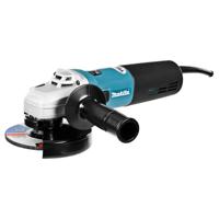 Makita 9565HR haakse slijper 230V 1100W - 125mm met accessoires - thumbnail