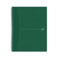 Spiraalblok oxf origin a4+ lijn 140pag 80gr groen | 5 stuks