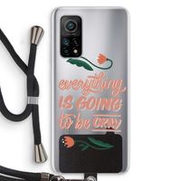 Optimistic flower girl: Xiaomi Mi 10T 5G Transparant Hoesje met koord