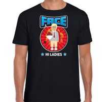 Bellatio Decorations Verkleed t-shirt voor heren - Face - a team - tv serie - Hi ladies 2XL  - - thumbnail