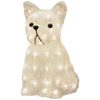 Konstsmide 6258-103 Acryl figuur Energielabel: G (A - G) Hond Warmwit LED Warm-wit