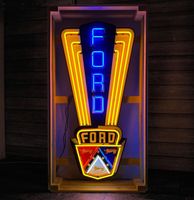 Ford Fifties Jubilee Neon Verlichting XL 71 x 150 cm