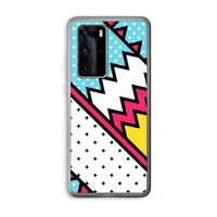 Pop Art #2: Huawei P40 Pro Transparant Hoesje